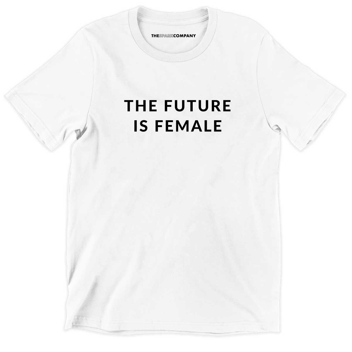 The Future Is Female Kids T-Shirt-Feminist Apparel, Feminist Clothing, Feminist Kids T Shirt, MiniCreator-The Spark Company