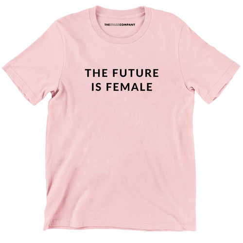 The Future Is Female Kids T-Shirt-Feminist Apparel, Feminist Clothing, Feminist Kids T Shirt, MiniCreator-The Spark Company
