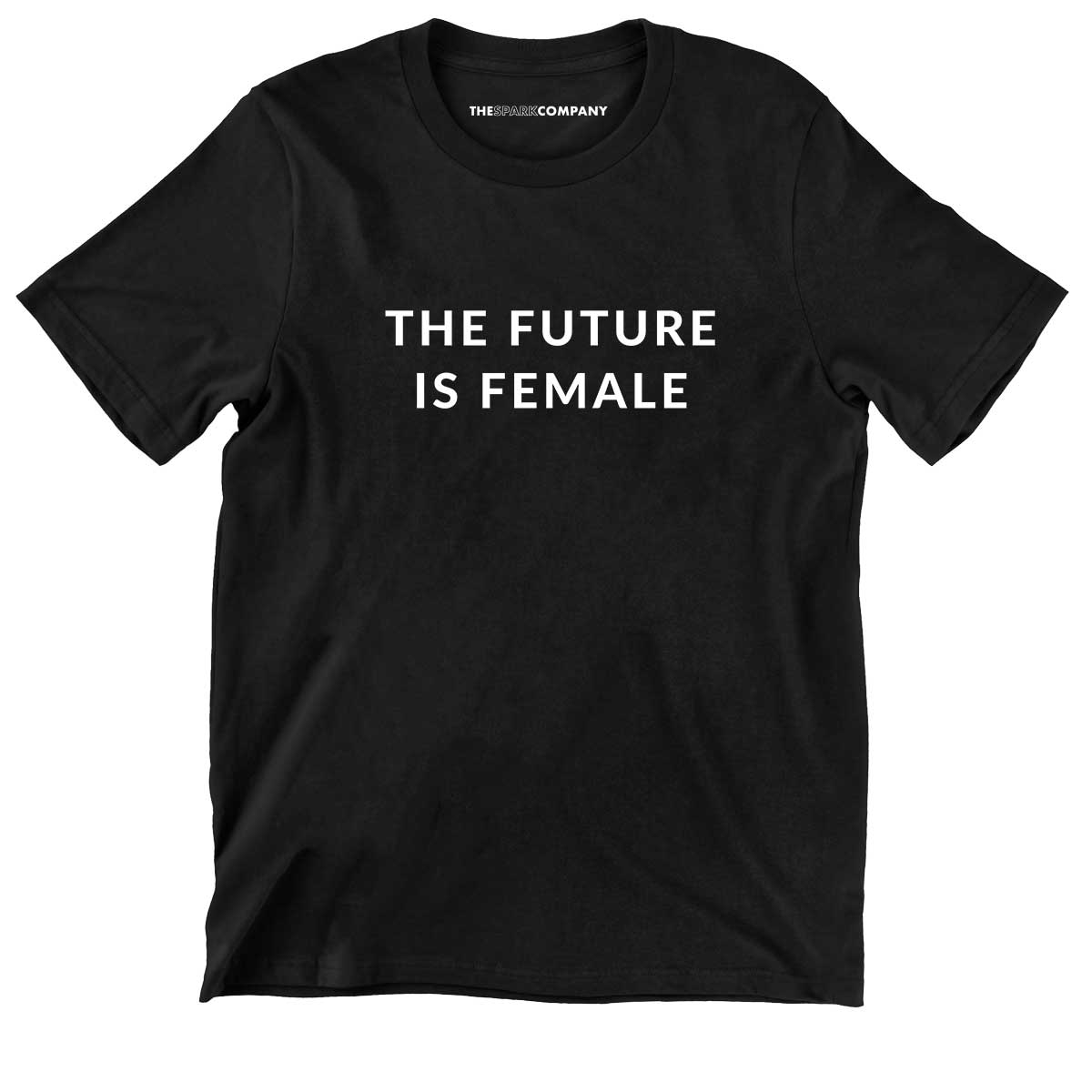 The Future Is Female Kids T-Shirt-Feminist Apparel, Feminist Clothing, Feminist Kids T Shirt, MiniCreator-The Spark Company