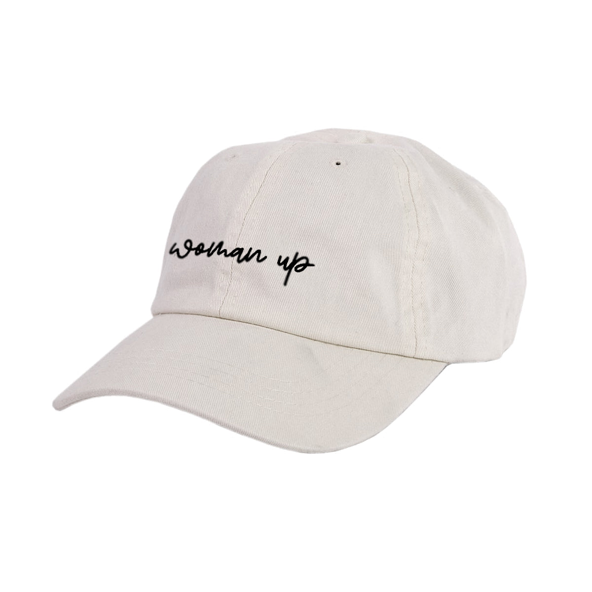 Woman Up Embroidered Mom Cap-Feminist Apparel, Feminist Gift, Mum Cap, BB653-The Spark Company