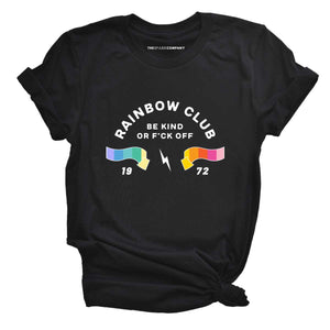 1972 Rainbow Club T-Shirt-LGBT Apparel, LGBT Clothing, LGBT T Shirt, BC3001-The Spark Company