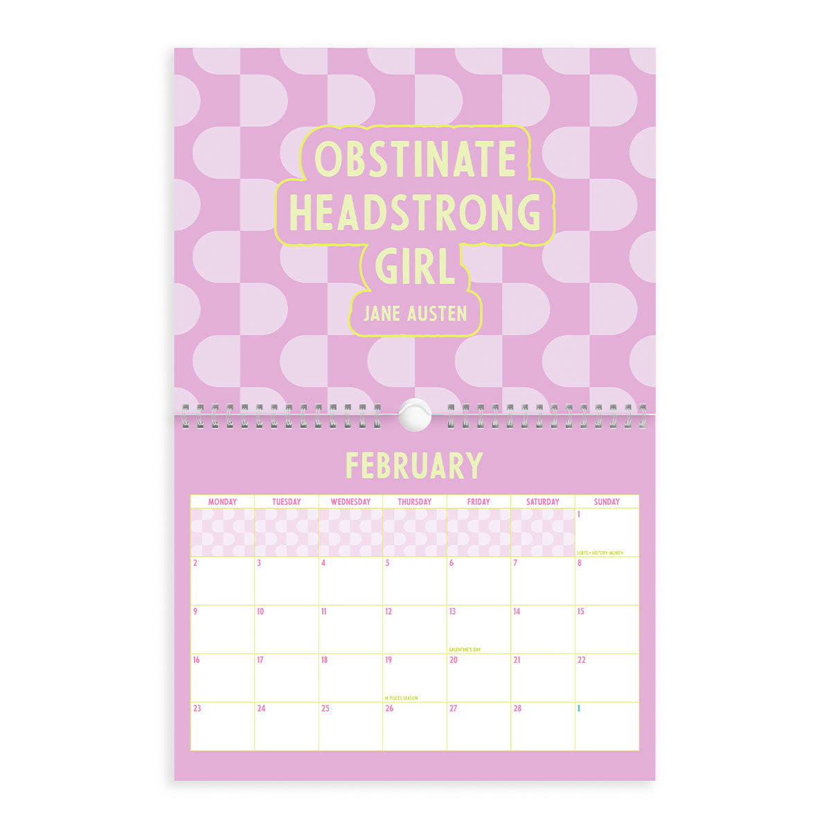 2026 Feminist Wall Calendar-Feminist Apparel, Feminist Gift, Feminist Wall Calendar-The Spark Company