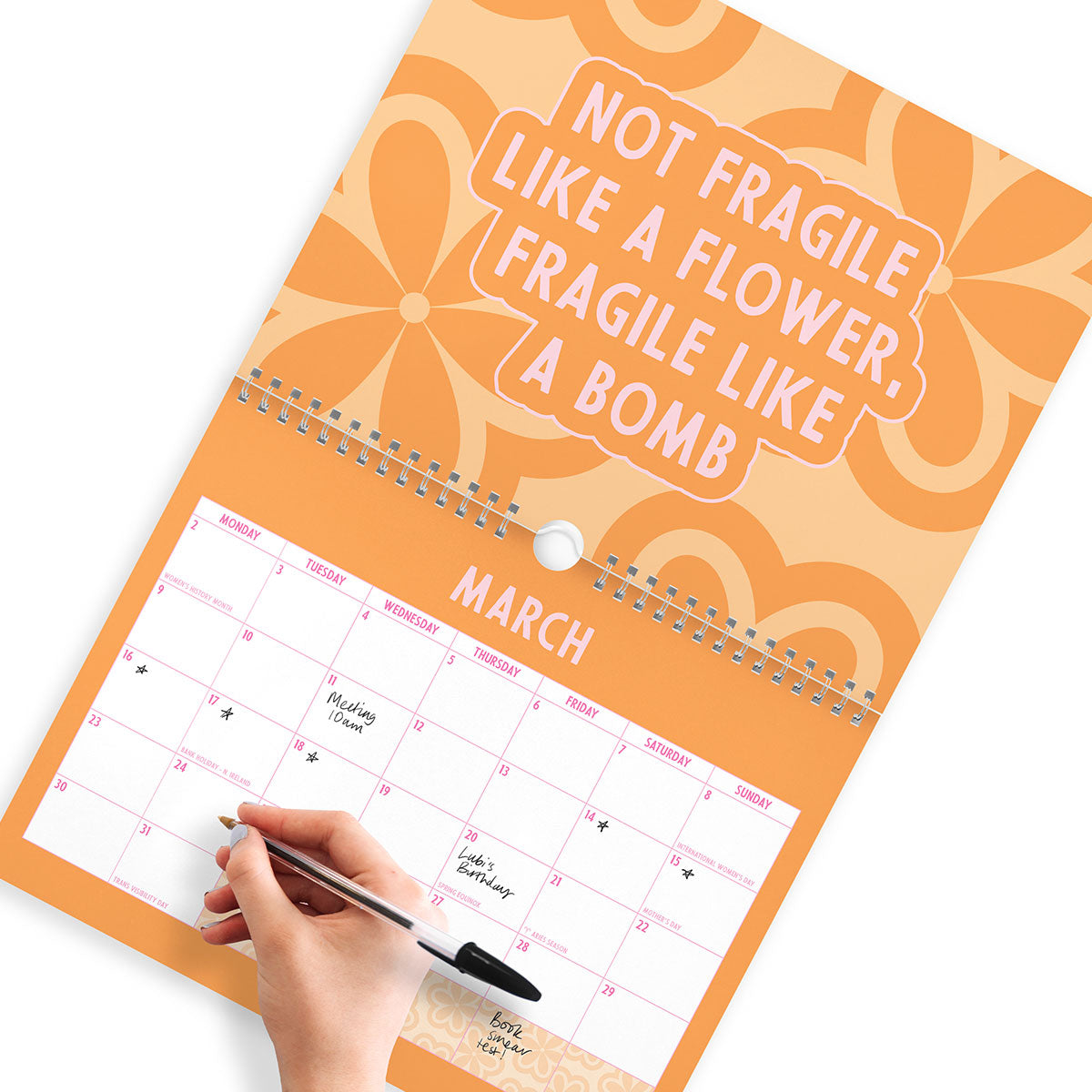 2026 Feminist Wall Calendar-Feminist Apparel, Feminist Gift, Feminist Wall Calendar-The Spark Company