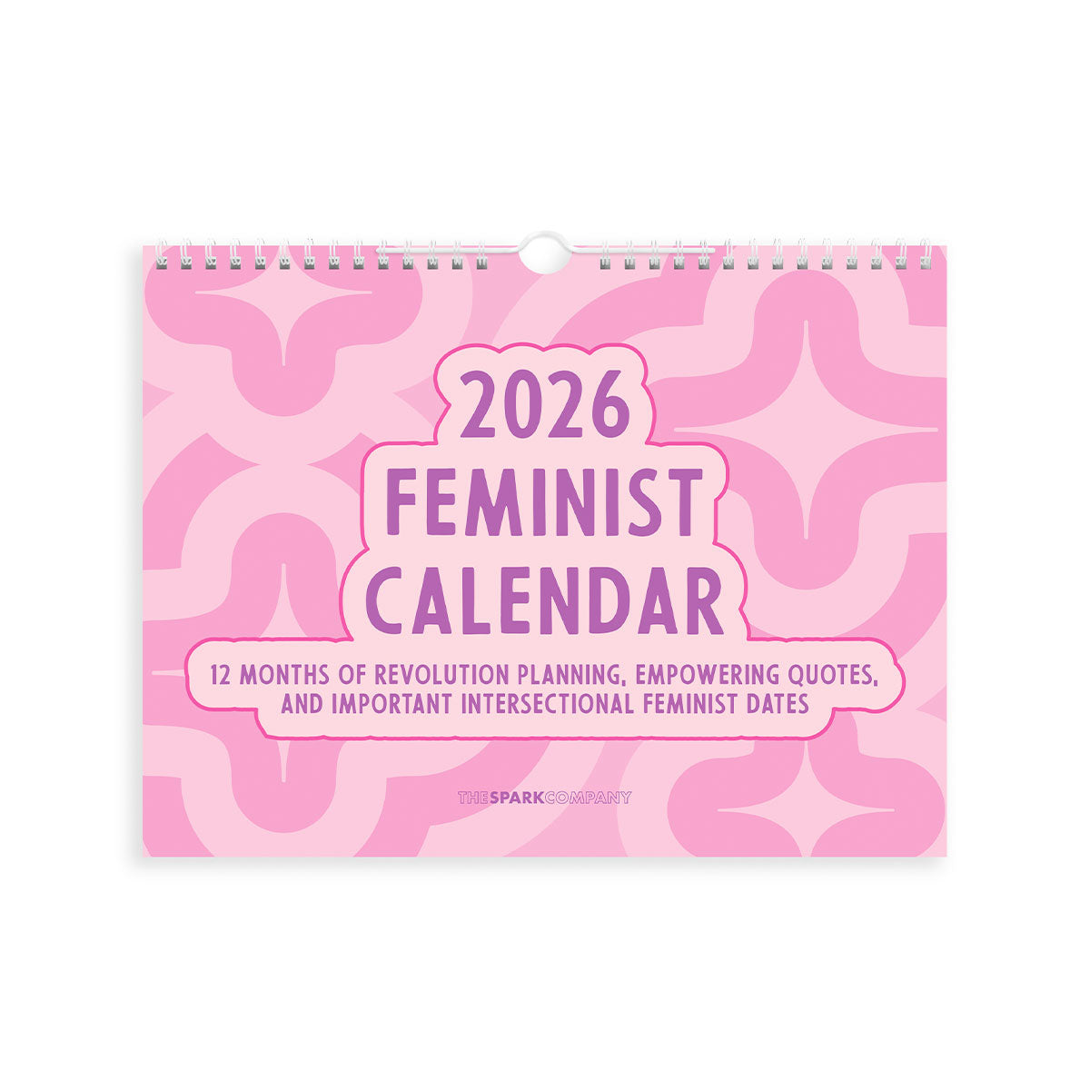 2026 Feminist Wall Calendar-Feminist Apparel, Feminist Gift, Feminist Wall Calendar-The Spark Company
