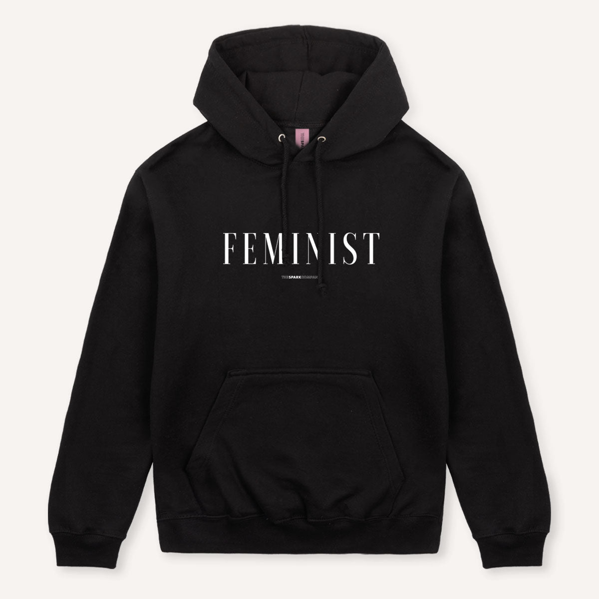 90s Style 'Feminist' Hoodie-Feminist Apparel, Feminist Clothing, Feminist Hoodie, JH001-The Spark Company
