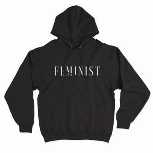 90s Style 'Feminist' Hoodie-Feminist Apparel, Feminist Clothing, Feminist Hoodie, JH001-The Spark Company