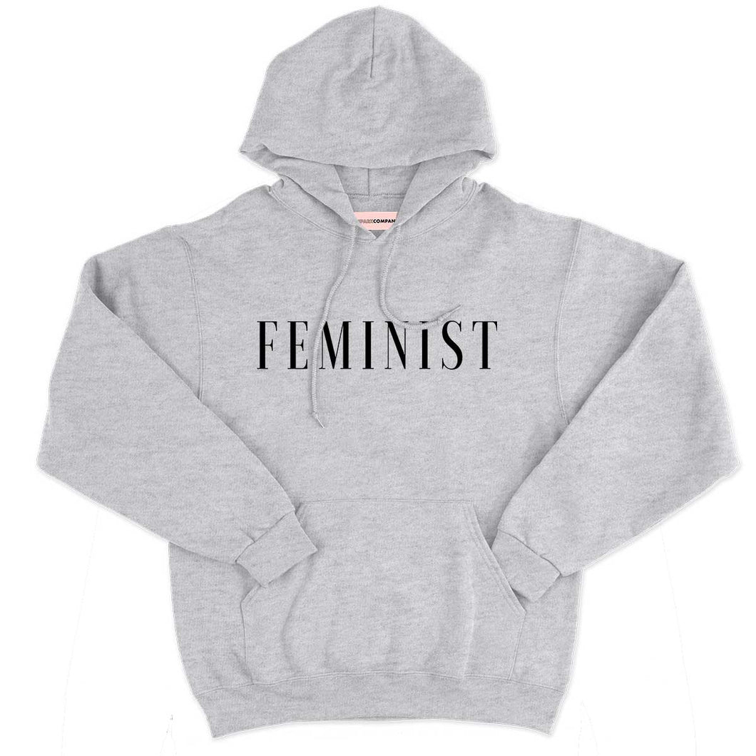 90s Style 'Feminist' Hoodie-Feminist Apparel, Feminist Clothing, Feminist Hoodie, JH001-The Spark Company