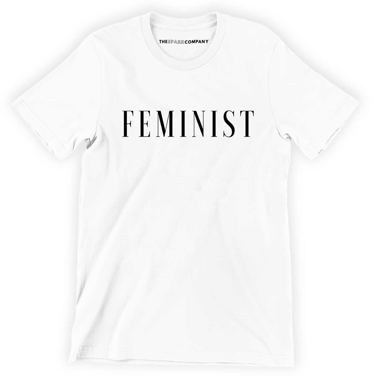90s Style 'Feminist' Men's T-Shirt-Feminist Apparel, Feminist Clothing, Men's Feminist T Shirt, BC3001-The Spark Company