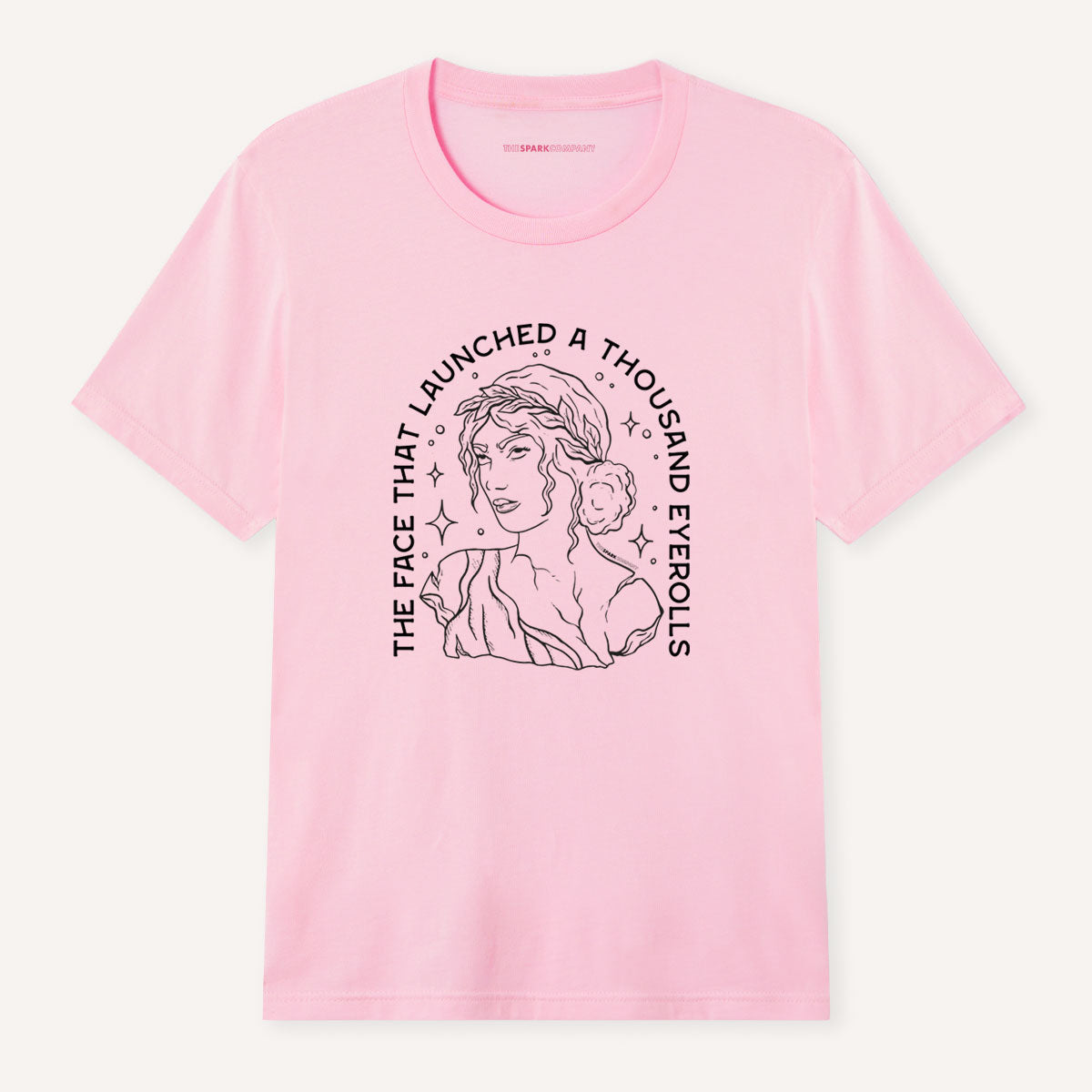 A Thousand Eyerolls T-Shirt-Feminist Apparel, Feminist Clothing, Feminist T Shirt, BC3001-The Spark Company