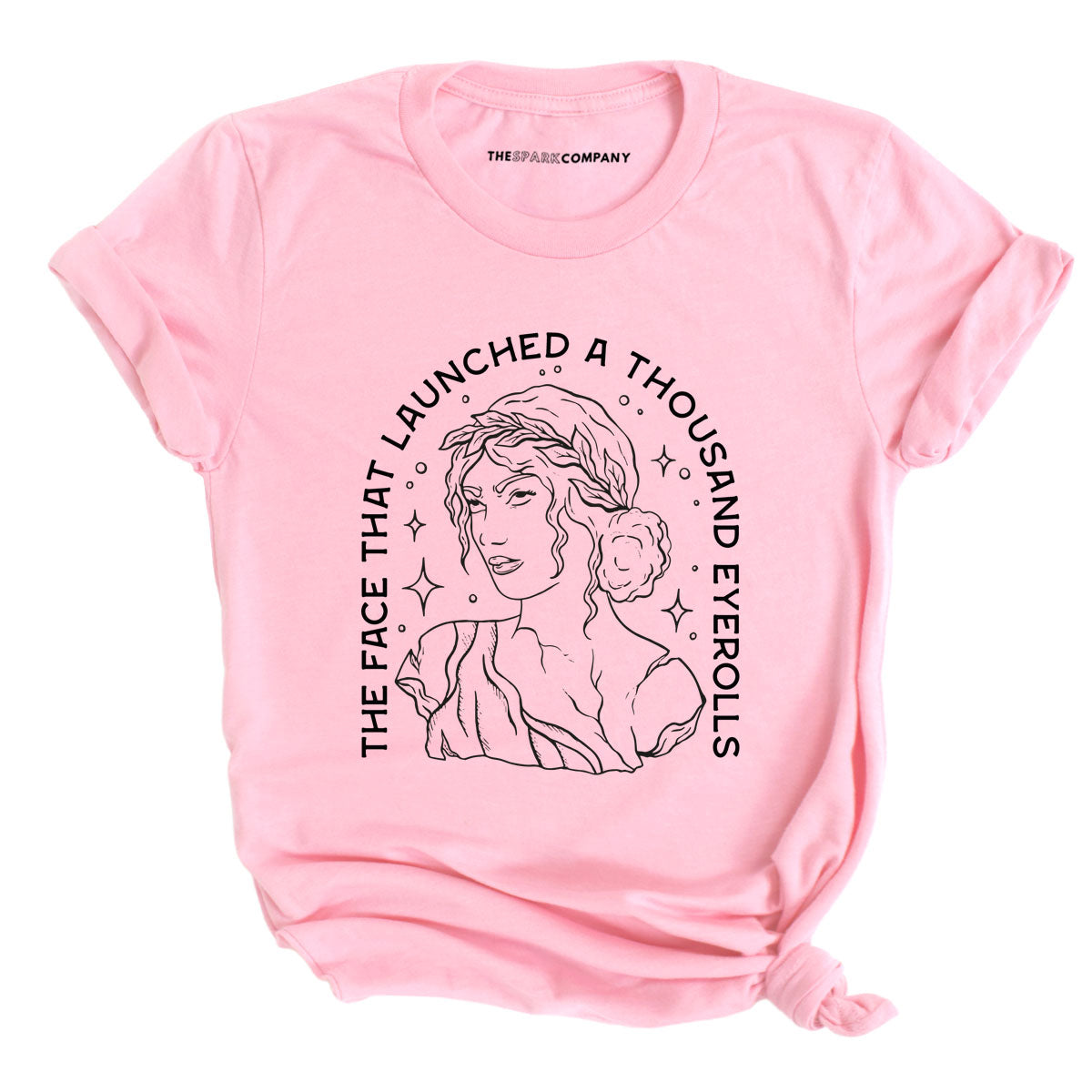 A Thousand Eyerolls T-Shirt-Feminist Apparel, Feminist Clothing, Feminist T Shirt, BC3001-The Spark Company