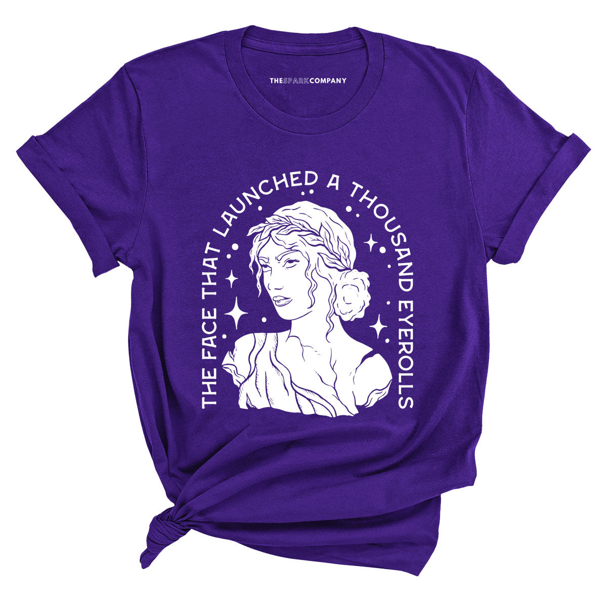 A Thousand Eyerolls T-Shirt-Feminist Apparel, Feminist Clothing, Feminist T Shirt, BC3001-The Spark Company