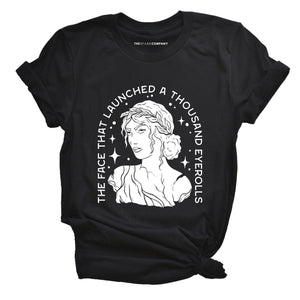 A Thousand Eyerolls T-Shirt-Feminist Apparel, Feminist Clothing, Feminist T Shirt, BC3001-The Spark Company