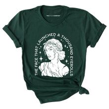 Load image into Gallery viewer, A Thousand Eyerolls T-Shirt-Feminist Apparel, Feminist Clothing, Feminist T Shirt, BC3001-The Spark Company