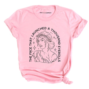 A Thousand Eyerolls T-Shirt-Feminist Apparel, Feminist Clothing, Feminist T Shirt, BC3001-The Spark Company