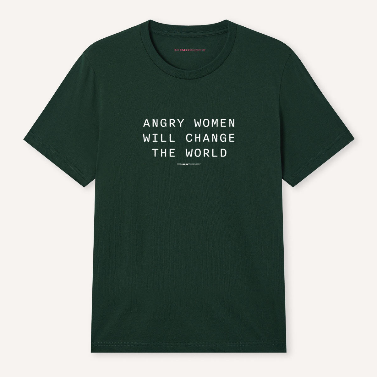 Angry Women Will Change The World T-Shirt-Feminist Apparel, Feminist Clothing, Feminist T Shirt, BC3001-The Spark Company