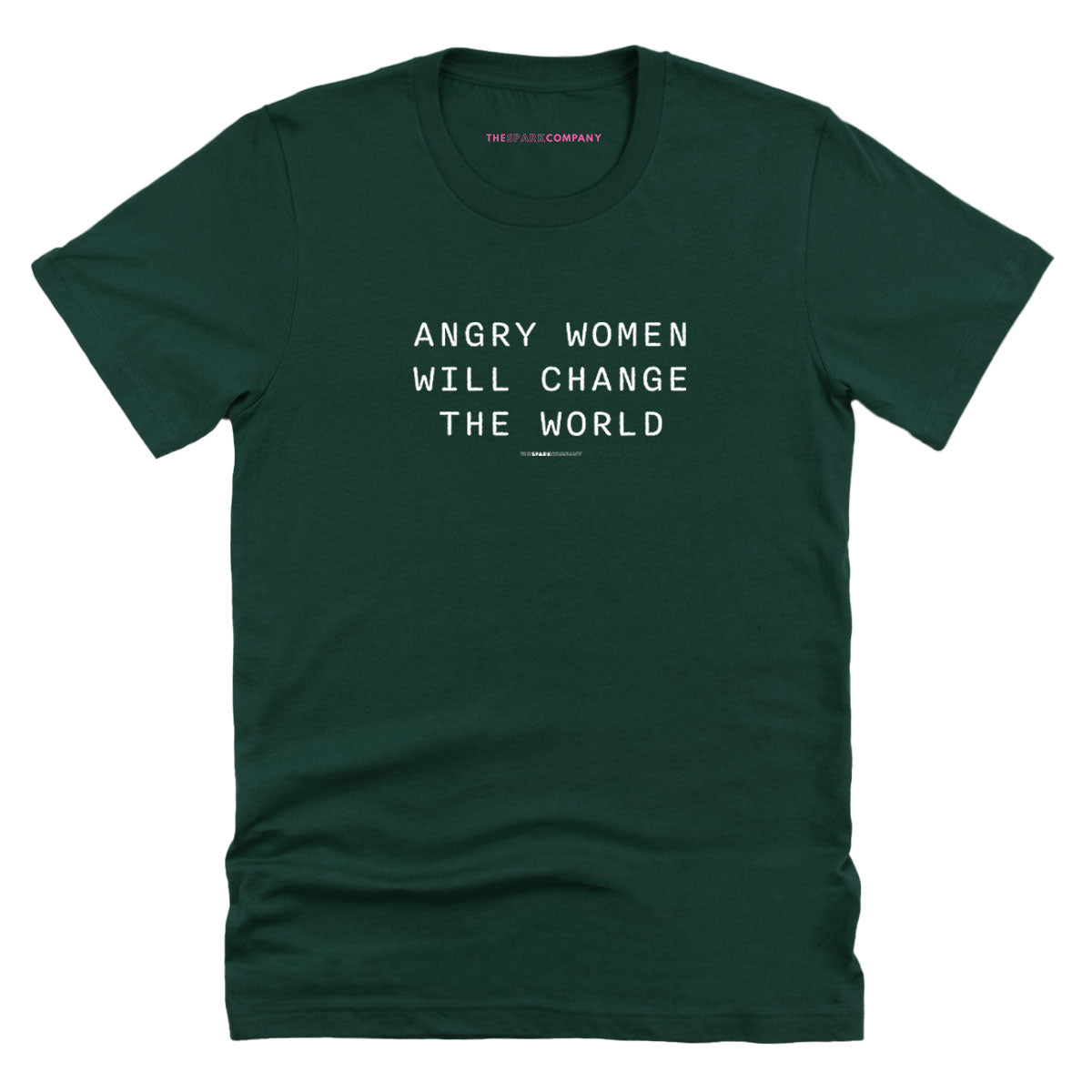 Angry Women Will Change The World T-Shirt-Feminist Apparel, Feminist Clothing, Feminist T Shirt, BC3001-The Spark Company