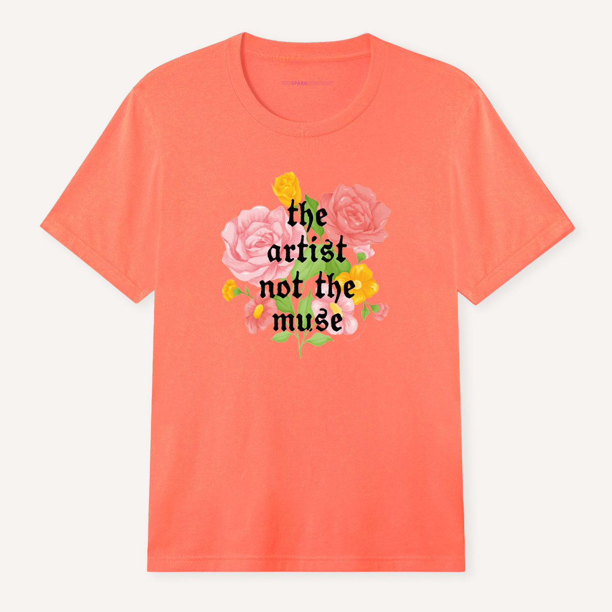 Artist Not The Muse T-Shirt-Feminist Apparel, Feminist Clothing, Feminist T Shirt, BC3001-The Spark Company