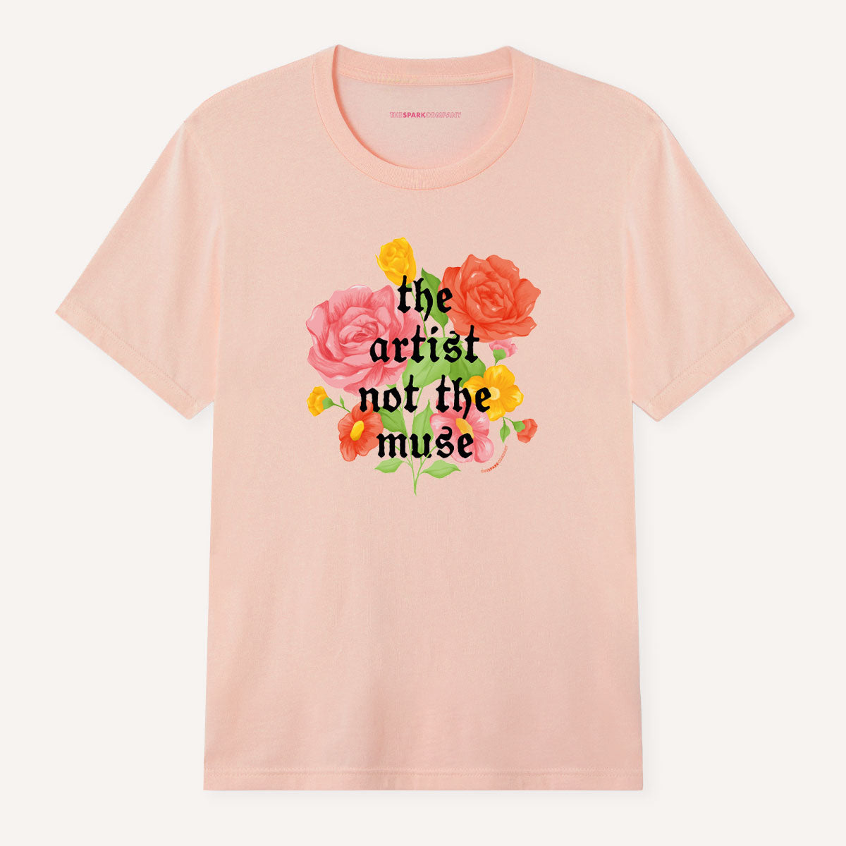 Artist Not The Muse T-Shirt-Feminist Apparel, Feminist Clothing, Feminist T Shirt, BC3001-The Spark Company