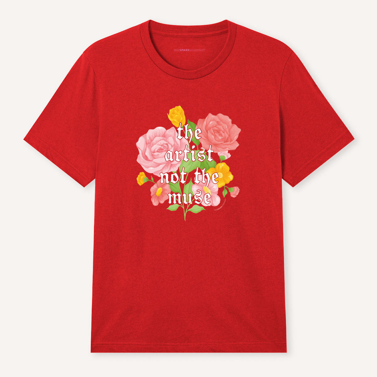 Artist Not The Muse T-Shirt-Feminist Apparel, Feminist Clothing, Feminist T Shirt, BC3001-The Spark Company