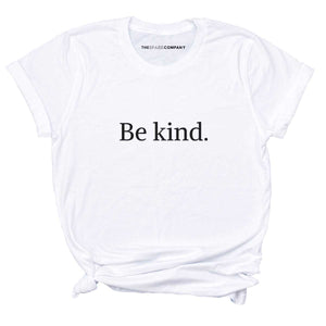 Be Kind T-Shirt-LGBT Apparel, LGBT Clothing, LGBT T Shirt, BC3001-The Spark Company