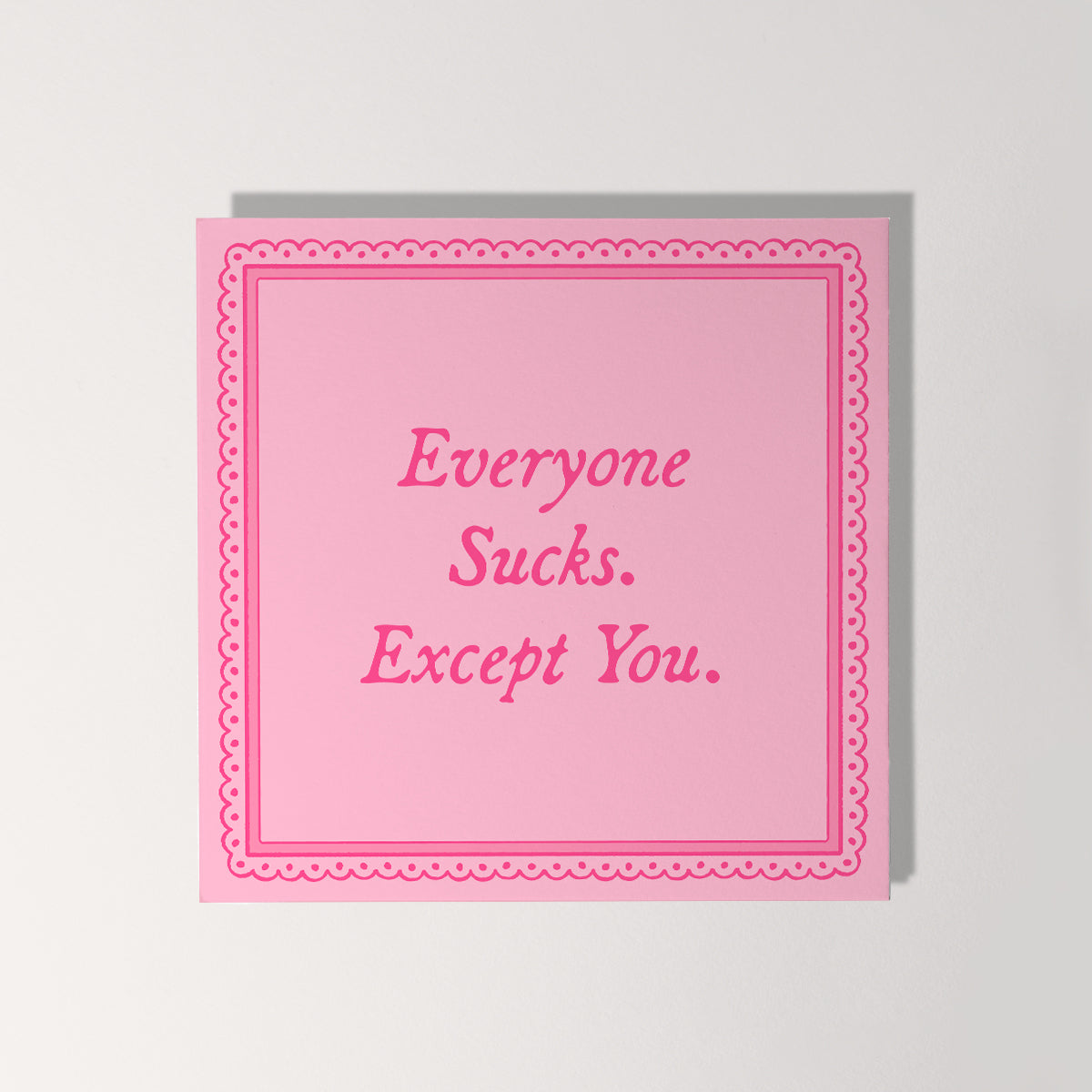 Besties Greeting Cards (5 Pack)-Feminist Apparel, Feminist Gift, Feminist Greeting Cards-The Spark Company