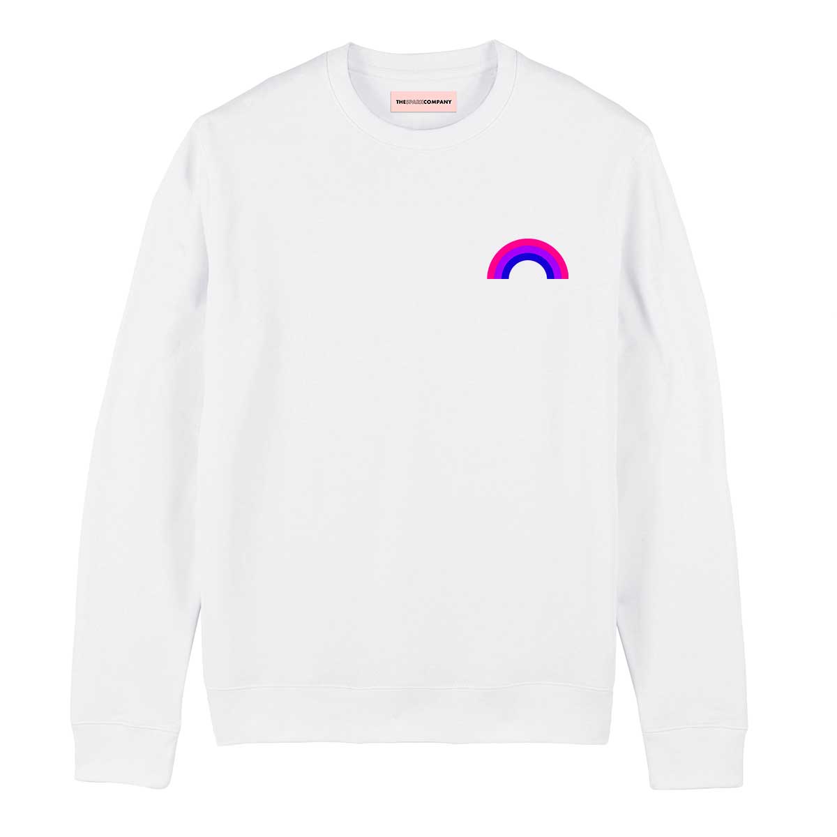 Bisexual Pride Rainbow Sweatshirt-LGBT Apparel, LGBT Clothing, LGBT Sweatshirt, JH030-The Spark Company
