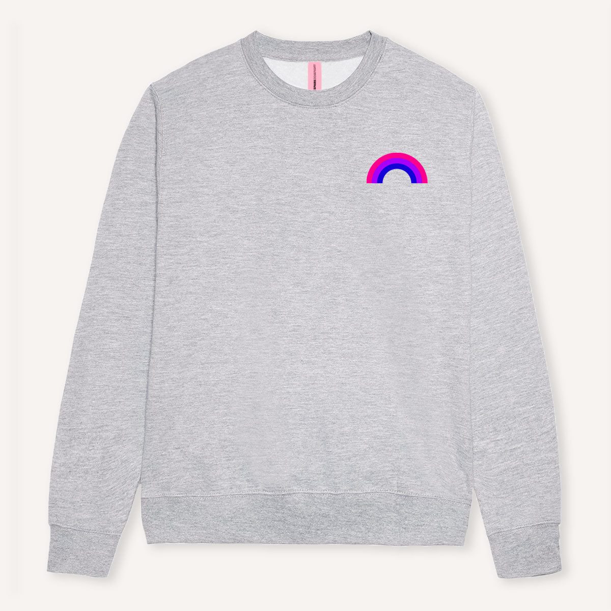 Bisexual Pride Rainbow Sweatshirt-LGBT Apparel, LGBT Clothing, LGBT Sweatshirt, JH030-The Spark Company