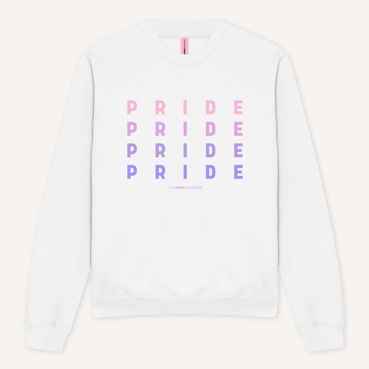 Bisexual Pride Spectrum Sweatshirt-LGBT Apparel, LGBT Clothing, LGBT Sweatshirt, JH030-The Spark Company
