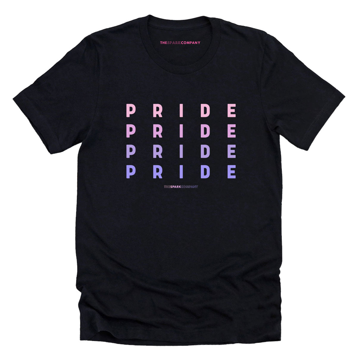 Bisexual Pride Spectrum T-Shirt-LGBT Apparel, LGBT Clothing, LGBT T Shirt, BC3001-The Spark Company