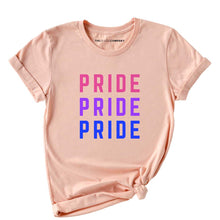Load image into Gallery viewer, Bisexual Pride T-Shirt-LGBT Apparel, LGBT Clothing, LGBT T Shirt, BC3001-The Spark Company