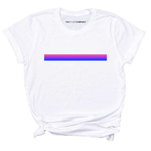 Load image into Gallery viewer, Bisexual Stripe T-Shirt-LGBT Apparel, LGBT Clothing, LGBT T Shirt, BC3001-The Spark Company