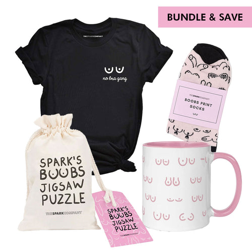 Boobs Bundle-Feminist Apparel, Feminist Clothing, Feminist Bundle-The Spark Company