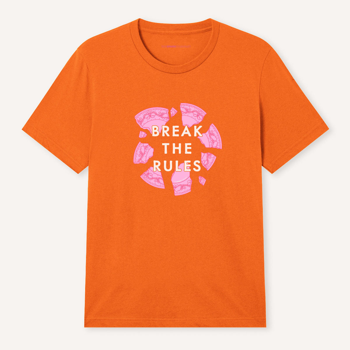 Break The Rules T-Shirt-Feminist Apparel, Feminist Clothing, Feminist T Shirt, BC3001-The Spark Company