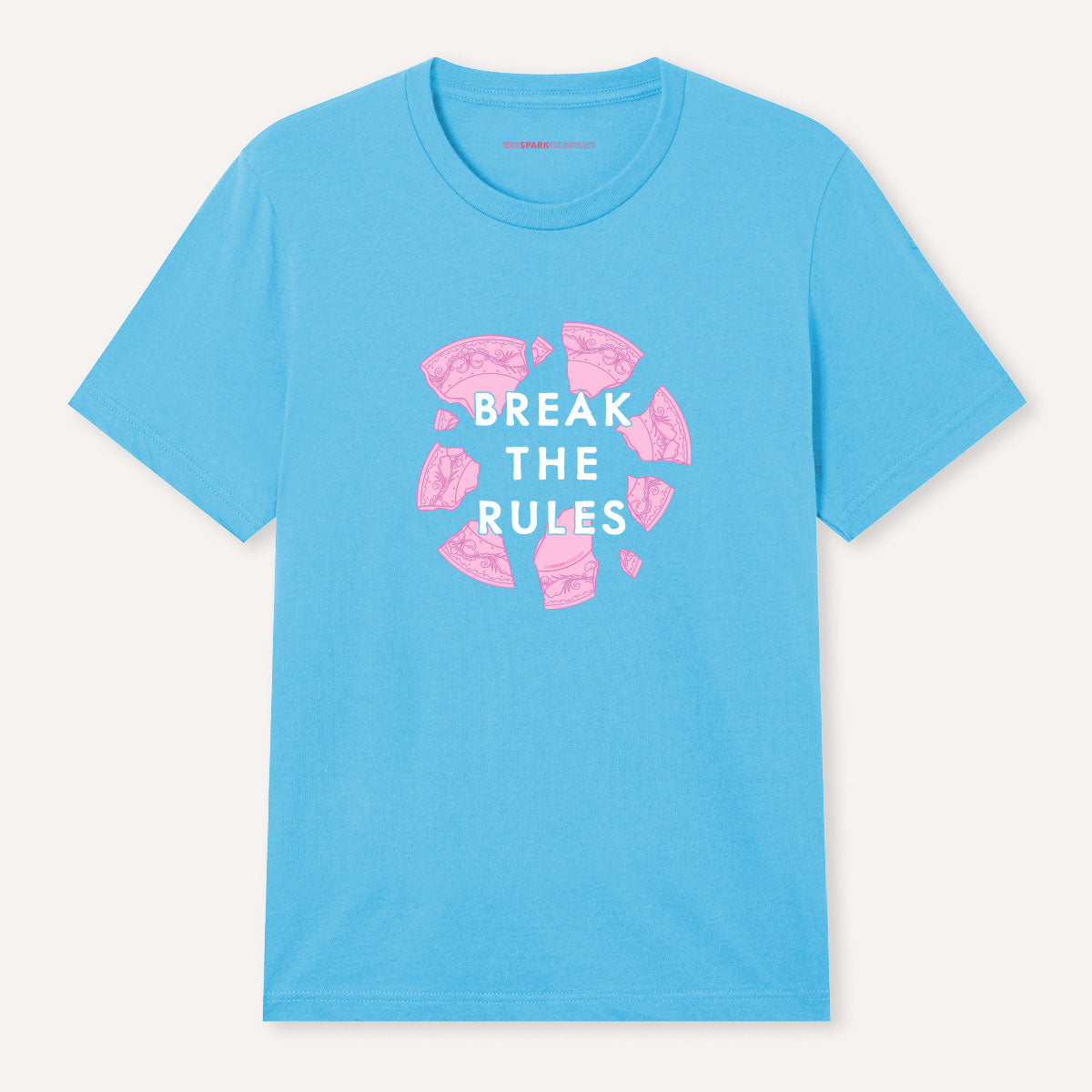 Break The Rules T-Shirt-Feminist Apparel, Feminist Clothing, Feminist T Shirt, BC3001-The Spark Company