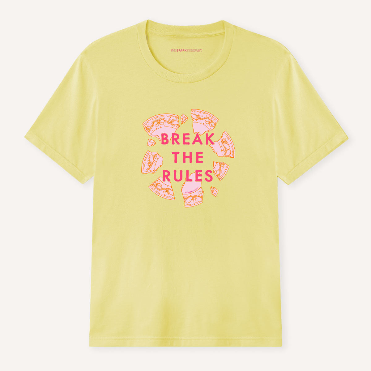 Break The Rules T-Shirt-Feminist Apparel, Feminist Clothing, Feminist T Shirt, BC3001-The Spark Company