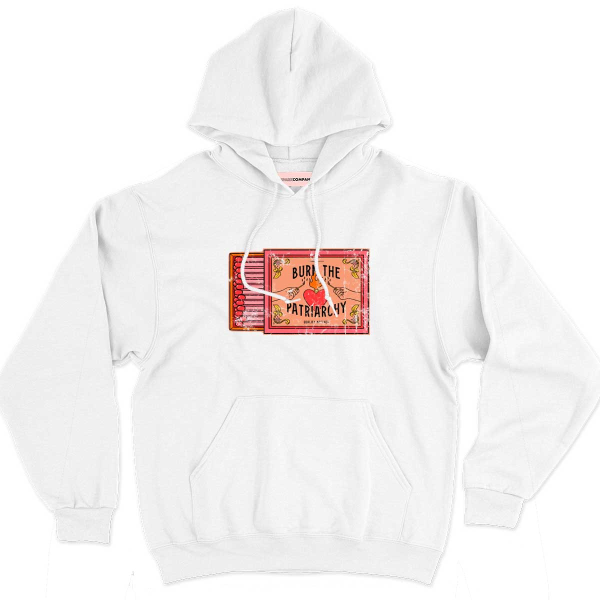 Burn The Patriarchy Hoodie-Feminist Apparel, Feminist Clothing, Feminist Hoodie, JH001-The Spark Company