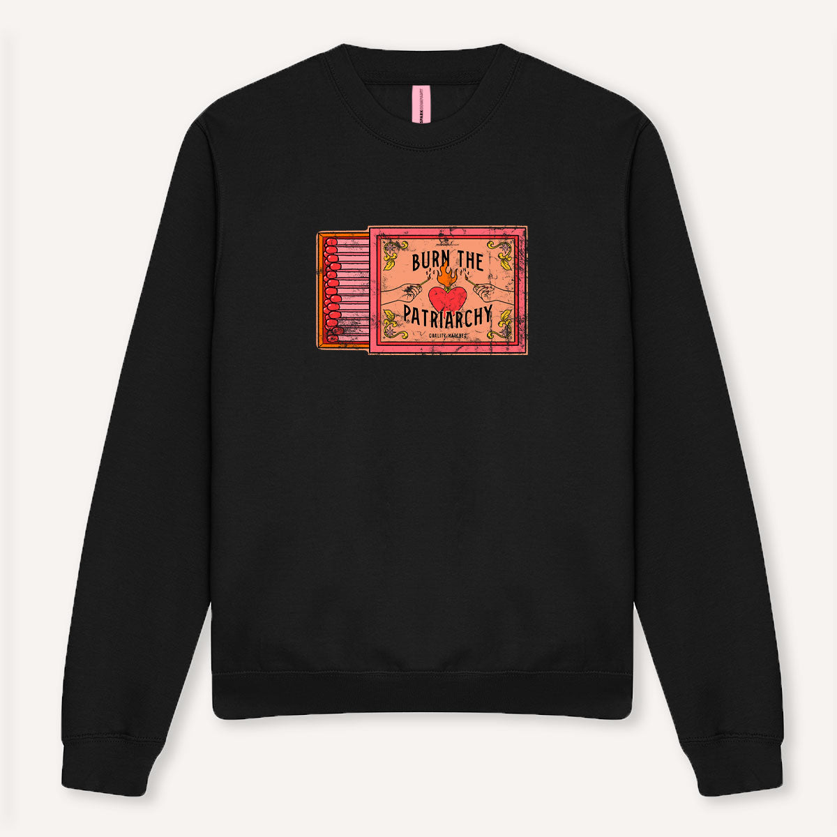 Burn The Patriarchy Sweatshirt-Feminist Apparel, Feminist Clothing, Feminist Sweatshirt, JH030-The Spark Company