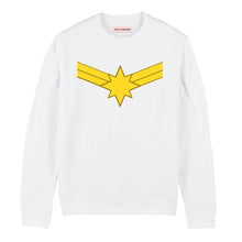 Load image into Gallery viewer, Captain Marvel Sweatshirt-Feminist Apparel, Feminist Clothing, Feminist Sweatshirt, JH030-The Spark Company