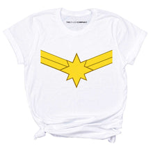 Load image into Gallery viewer, Captain Marvel T-Shirt-Feminist Apparel, Feminist Clothing, Feminist T Shirt, BC3001-The Spark Company
