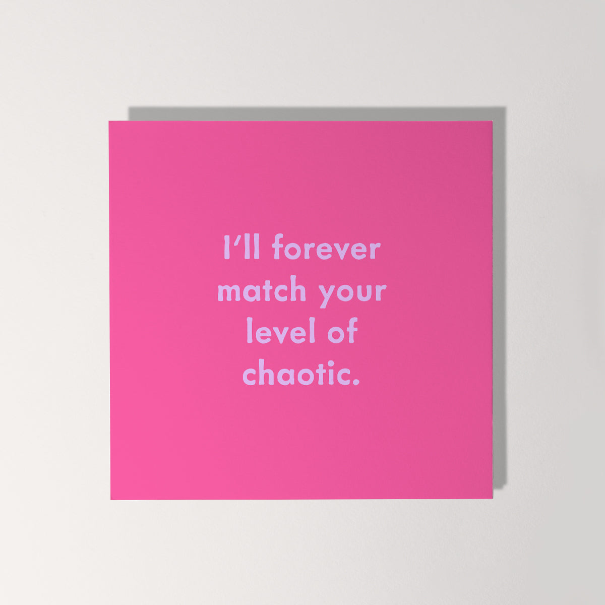 Chaotic Greeting Cards (5 Pack)-Feminist Apparel, Feminist Gift, Feminist Greeting Cards-The Spark Company