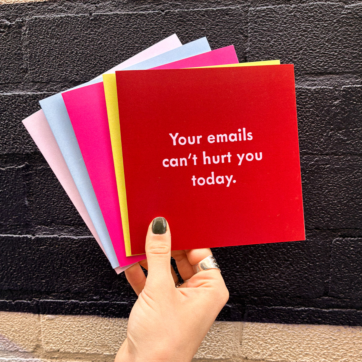 Chaotic Greeting Cards (5 Pack)-Feminist Apparel, Feminist Gift, Feminist Greeting Cards-The Spark Company