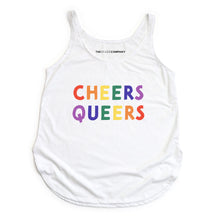 Load image into Gallery viewer, Cheers Queers Festival Tank Top-LGBT Apparel, LGBT Clothing, LGBT Vest, NL5033-The Spark Company