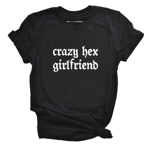 Crazy Hex Girlfriend T-Shirt-Feminist Apparel, Feminist Clothing, Feminist T Shirt, BC3001-The Spark Company