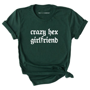 Crazy Hex Girlfriend T-Shirt-Feminist Apparel, Feminist Clothing, Feminist T Shirt, BC3001-The Spark Company