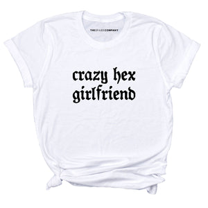 Crazy Hex Girlfriend T-Shirt-Feminist Apparel, Feminist Clothing, Feminist T Shirt, BC3001-The Spark Company