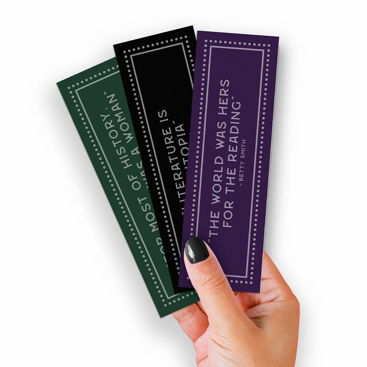 Dark Academia Bookmarks (3 Pack)-Feminist Apparel, Feminist Gift, Feminist Bookmark-The Spark Company