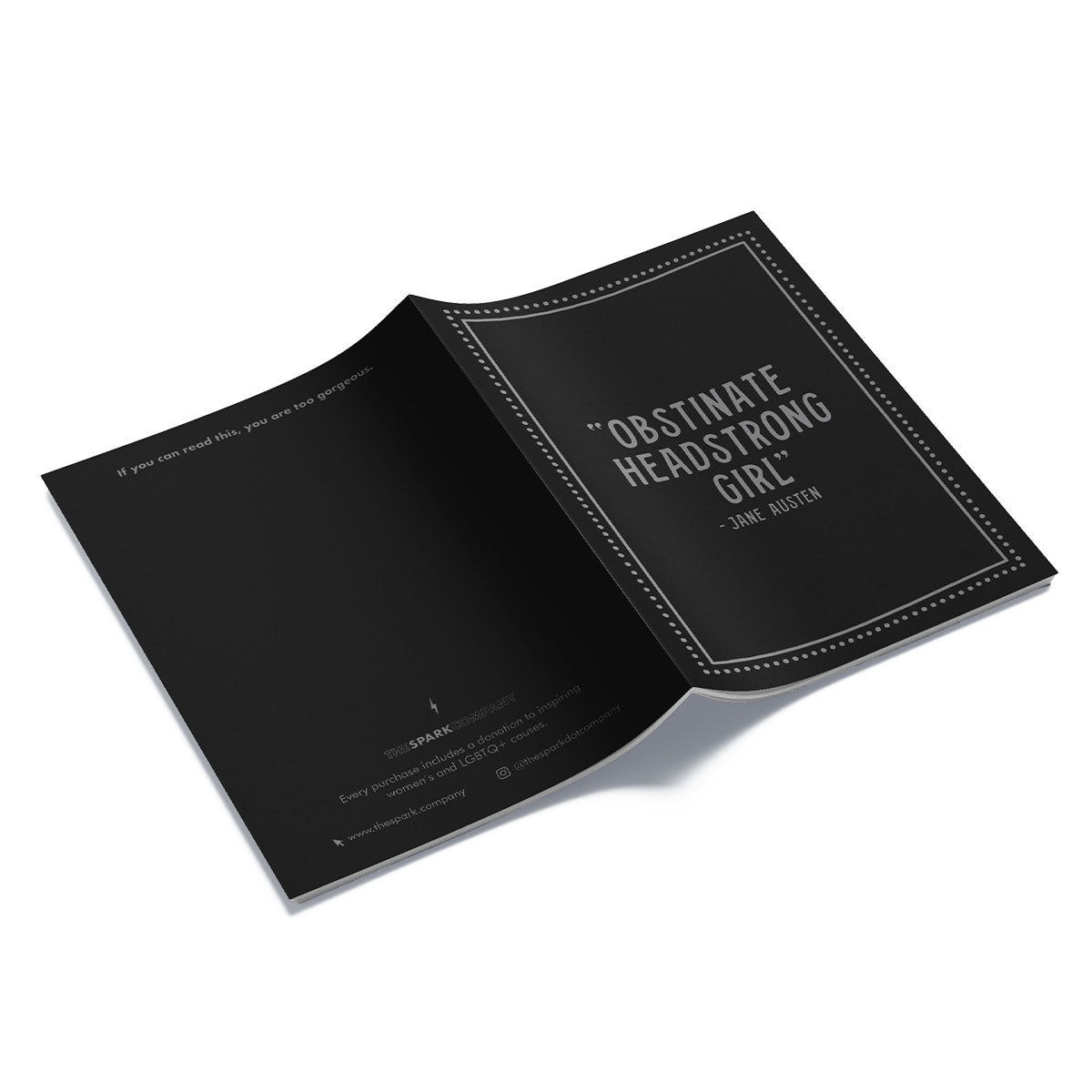 Dark Academia Notebooks (3 Pack)-Feminist Apparel, Feminist Gift, Feminist Notebook-The Spark Company
