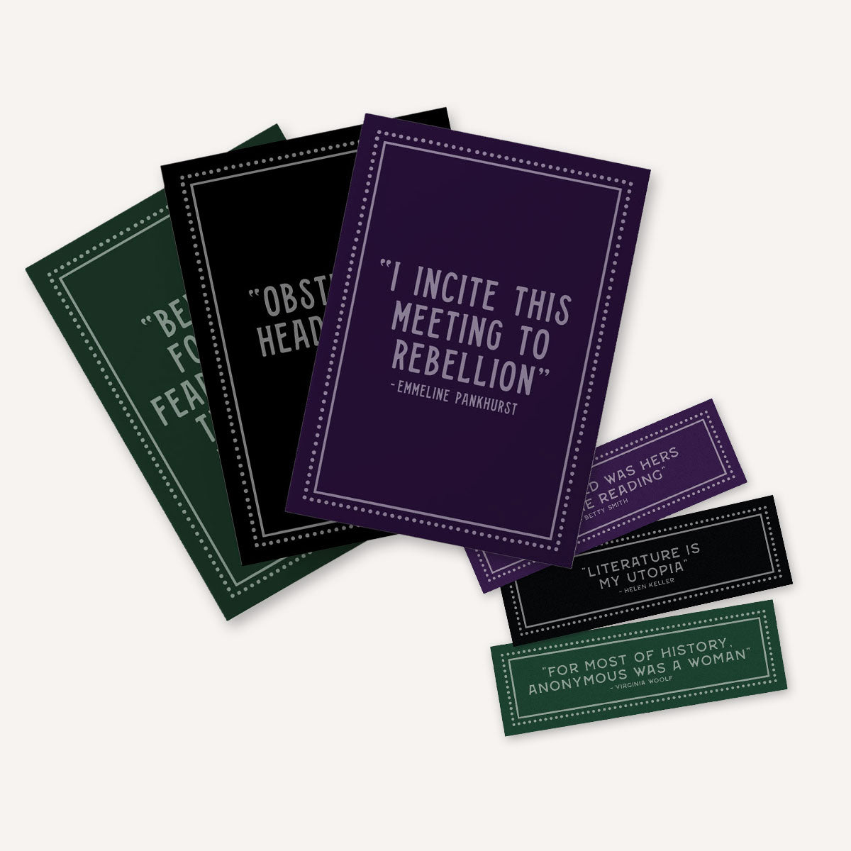 Dark Academia Stationery Bundle-Feminist Stationery, Feminist Bundle-The Spark Company