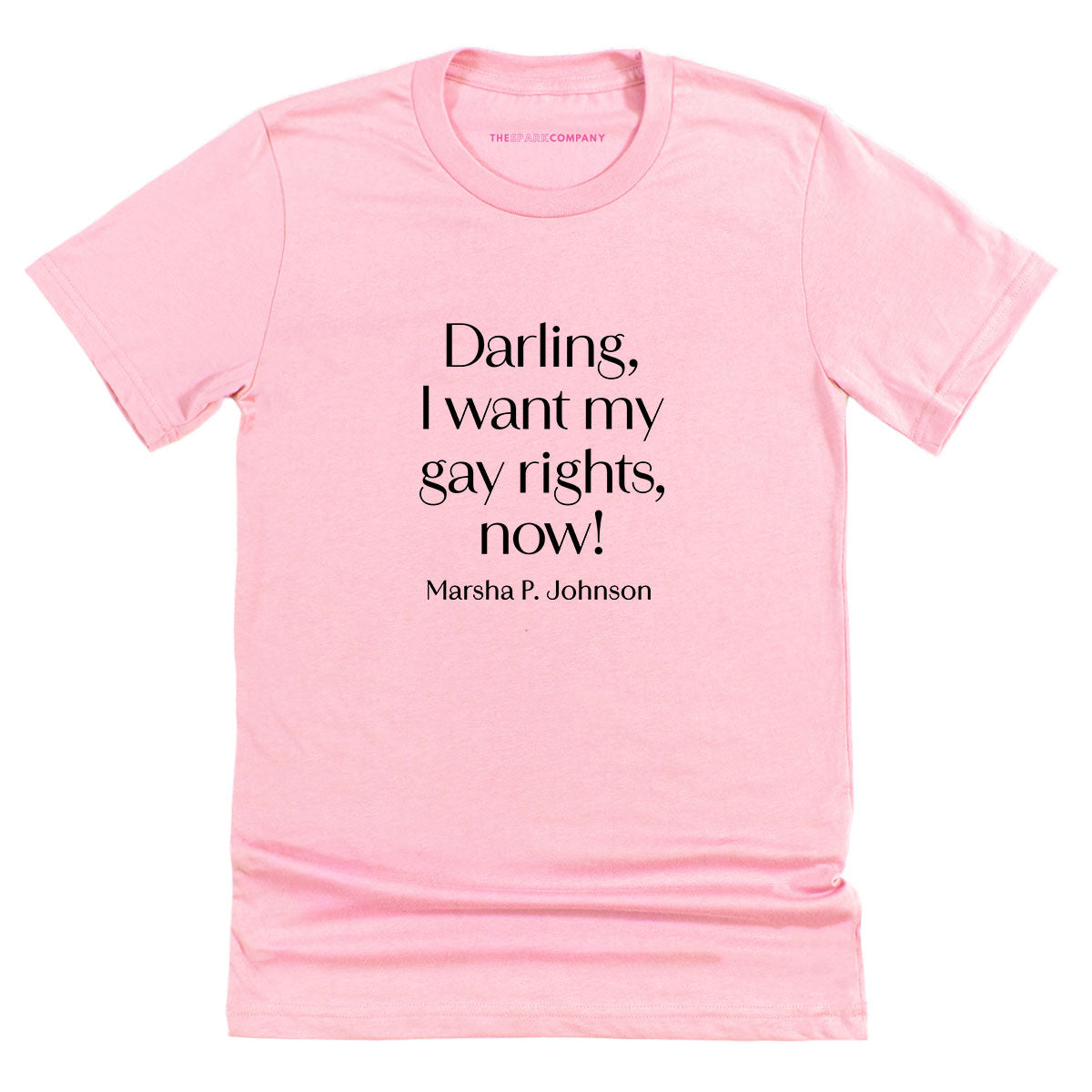 Darling, I Want My Gay Rights Now! T-Shirt-LGBT Apparel, LGBT Clothing, LGBT T Shirt, BC3001-The Spark Company