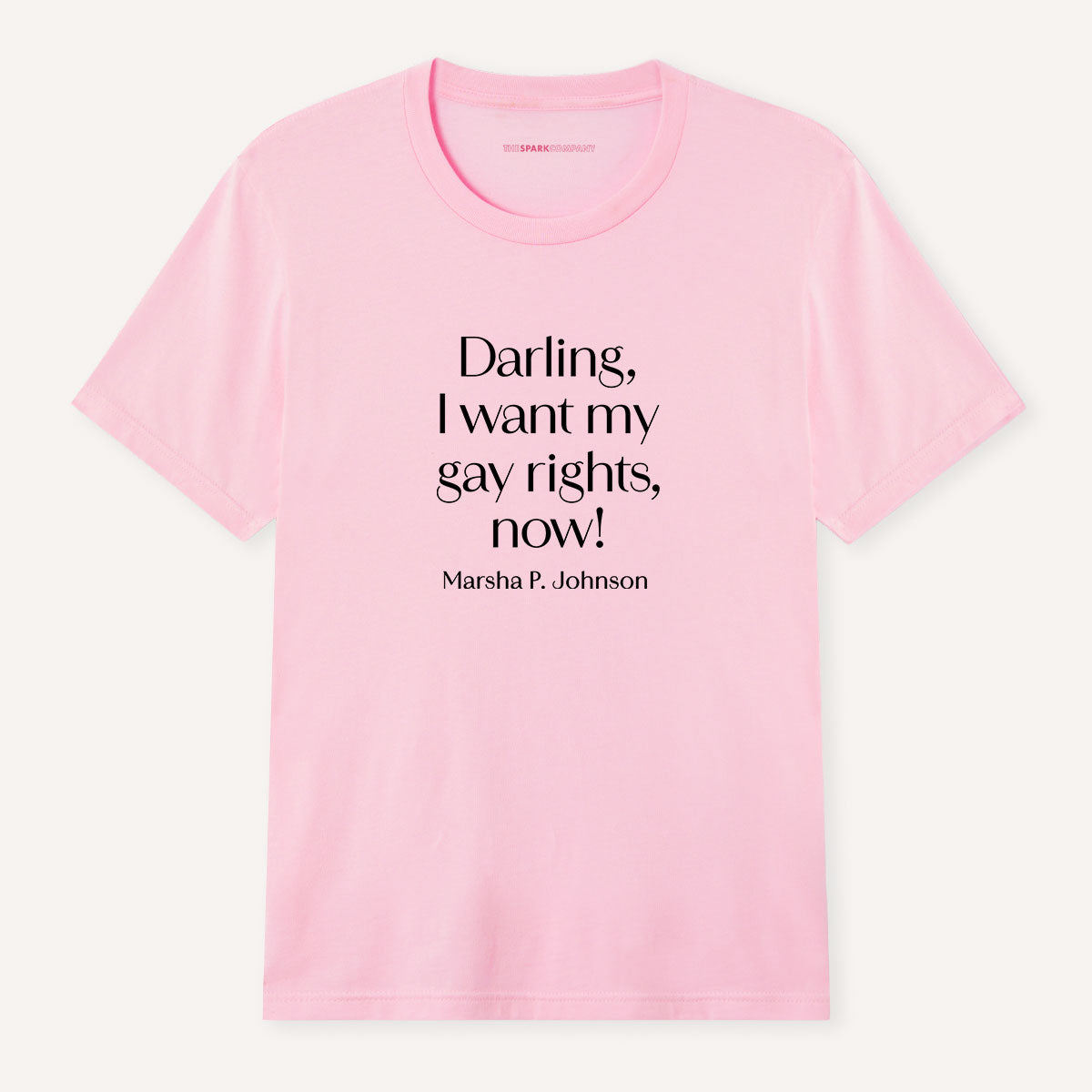 Darling, I Want My Gay Rights Now! T-Shirt-LGBT Apparel, LGBT Clothing, LGBT T Shirt, BC3001-The Spark Company